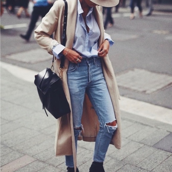 Citizens of Humanity Liya High Rise Classic Fit Crop Jeans DARK WASH - Picture 3 of 8